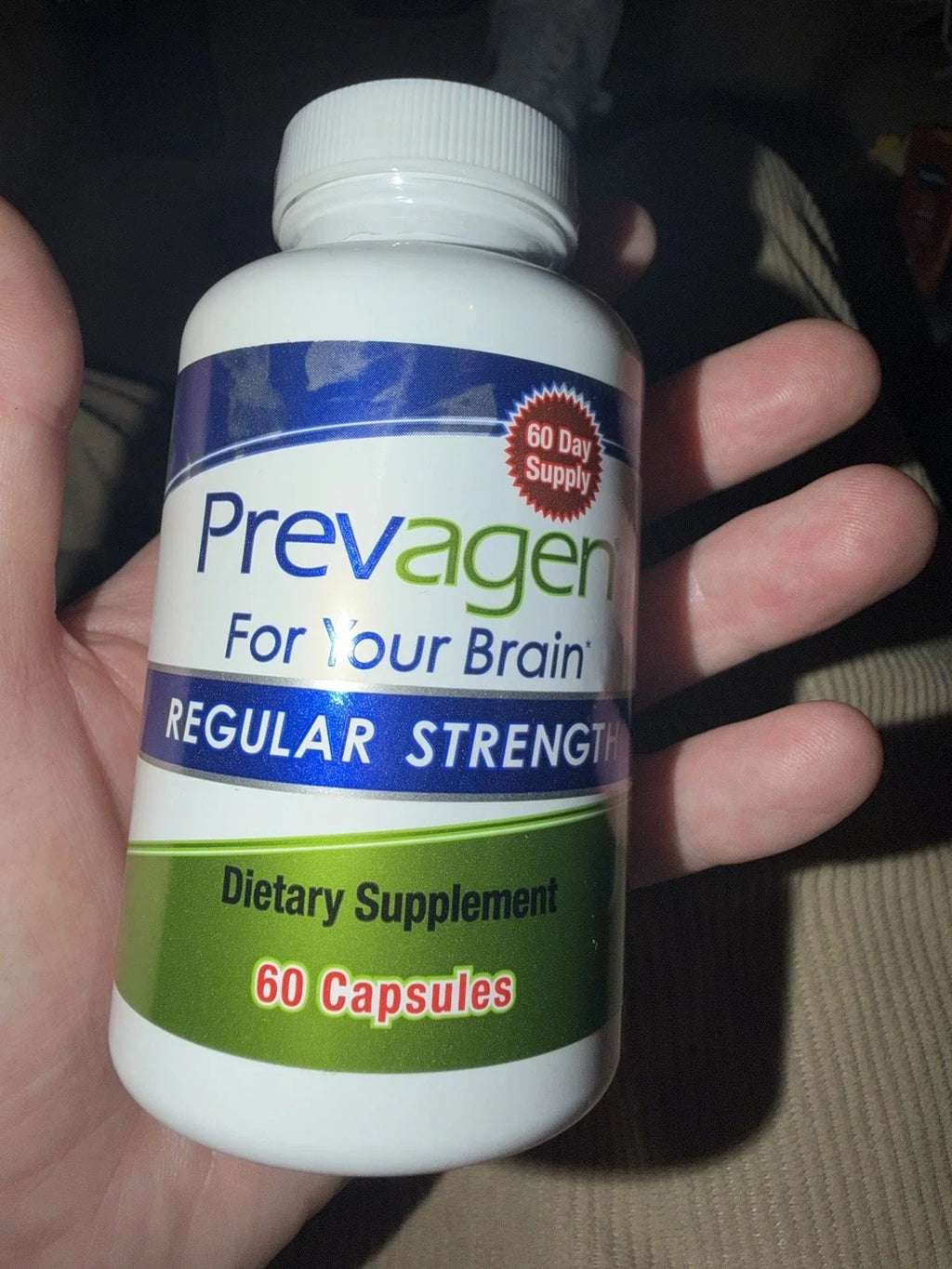 Prevagen Regular Strength 10mg 60 Capsules Brain Health Supplement NEW SEALED Fit And Glow