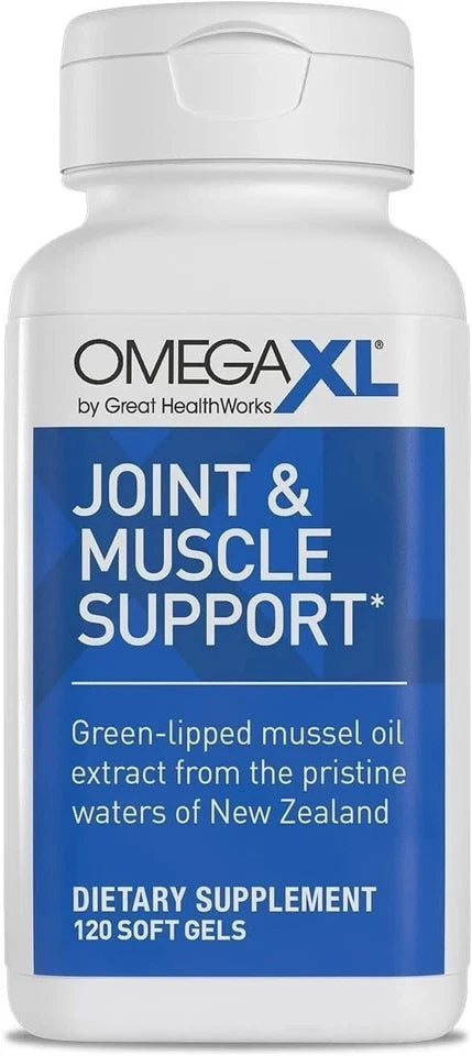 Omega-xl 120ct Softgels for Formula Pain Alleviation, Small, Potent Joint Plus
