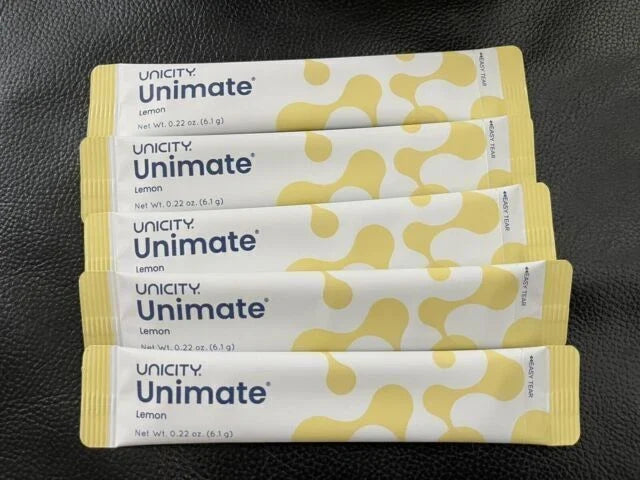 Unicity Unimate Dietary Supplement LEMOn 30 Pack - Exp2027