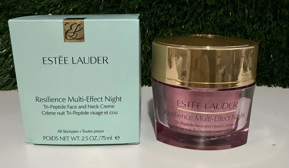 Estee Lauder Resilience Multi-Effect Night Tri-Peptide Face and Neck Cream 2.5oz FitAndGlow